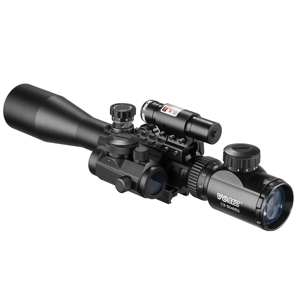 Crossbow Scope Sight - Vomz 3-9X40 Scope Wire Rangefinder Richtkruis