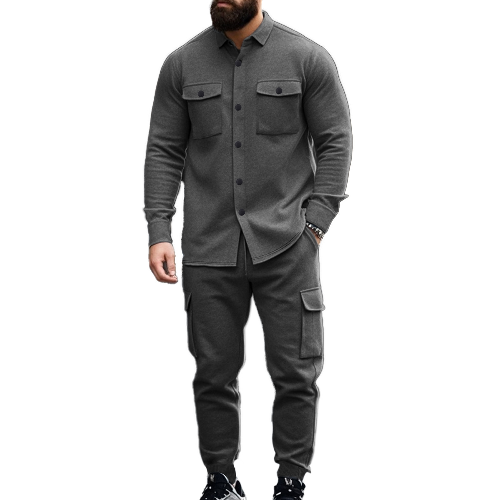 Outdoor Hunting Overalls - Tactische jachtjas voor heren, overhemdset, Amerikaanse