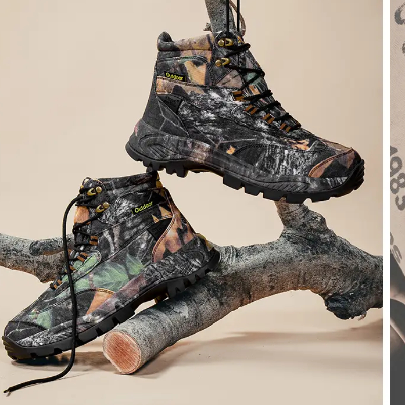 Hunting Outdoor Wear - Hoge camouflage jachtlaarzen voor heren, ademende