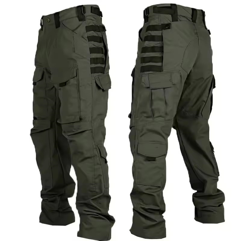 Outdoor Hunting Overalls - Tactische outdoorbroek voor heren, multi-pocket, camouflage,