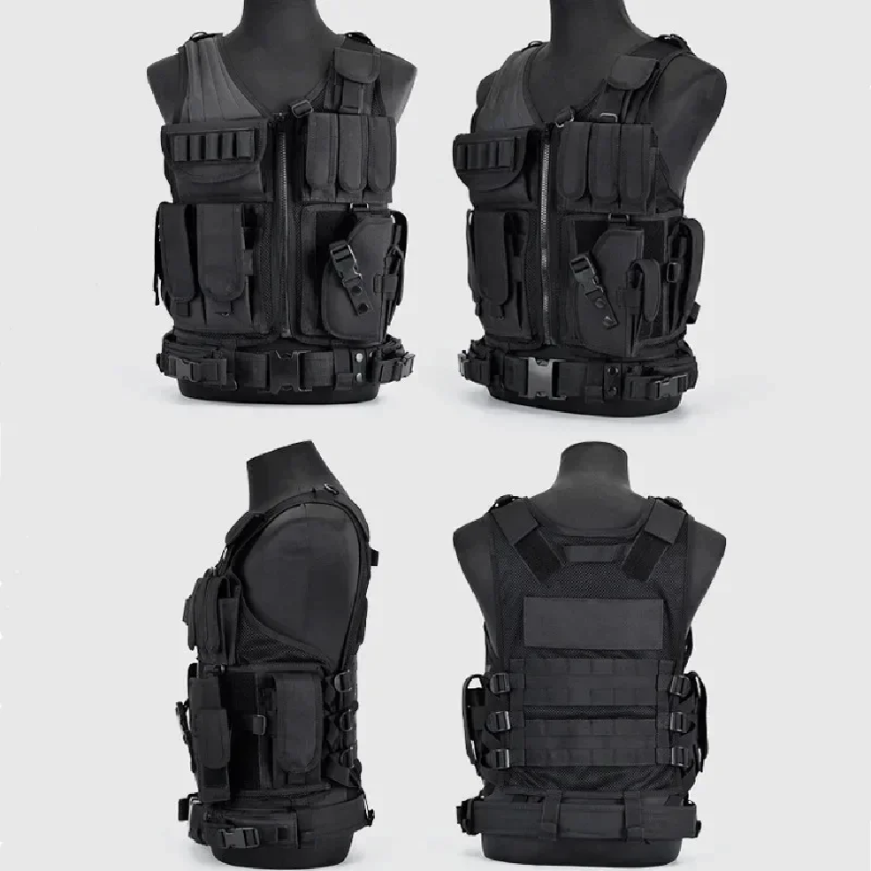 Hunting Outdoor Jacket - Verstelbare Molle Tactische Vest Combat Body