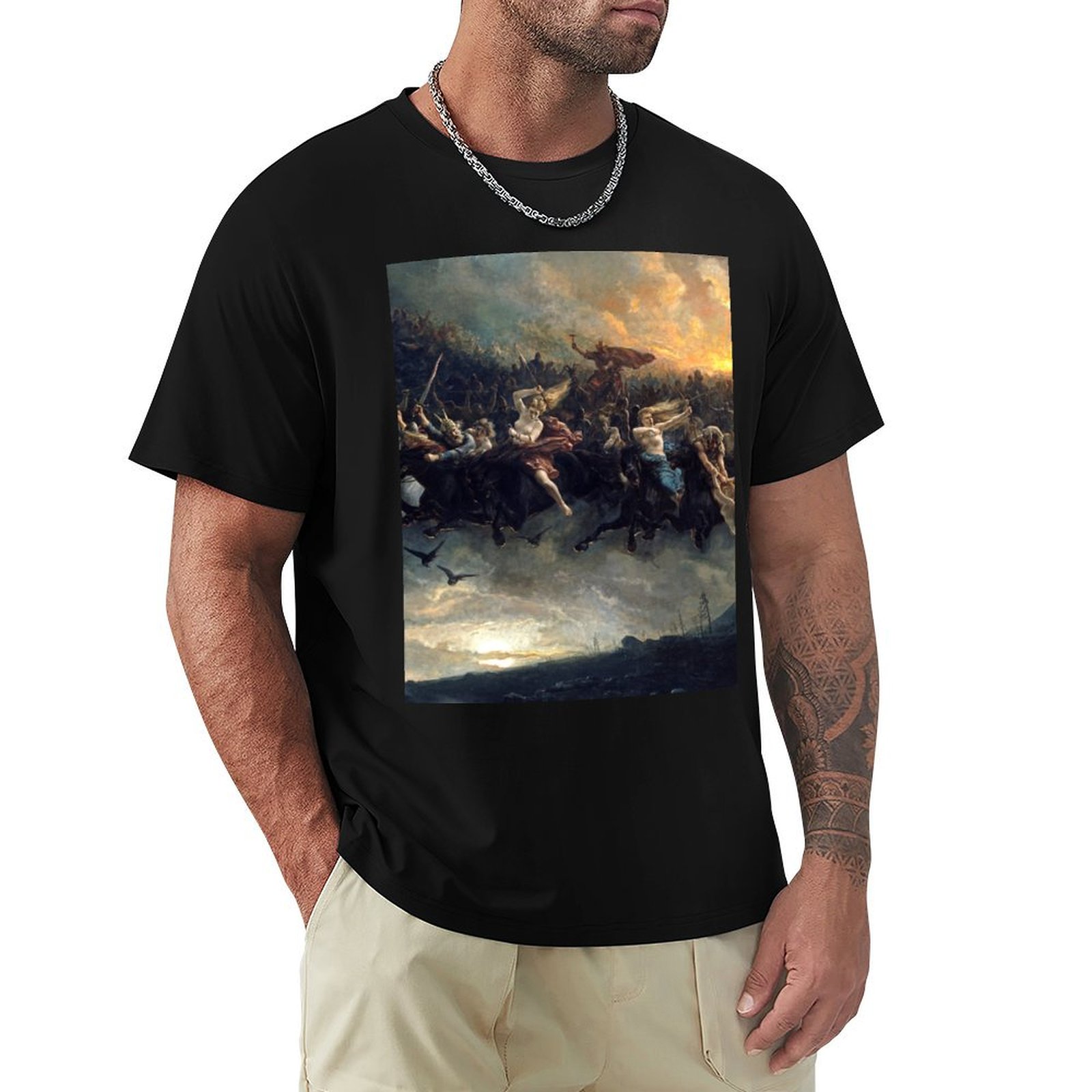Wildman Hunting & Outdoor Robertson Photos - De wilde jacht op Odin (1872),