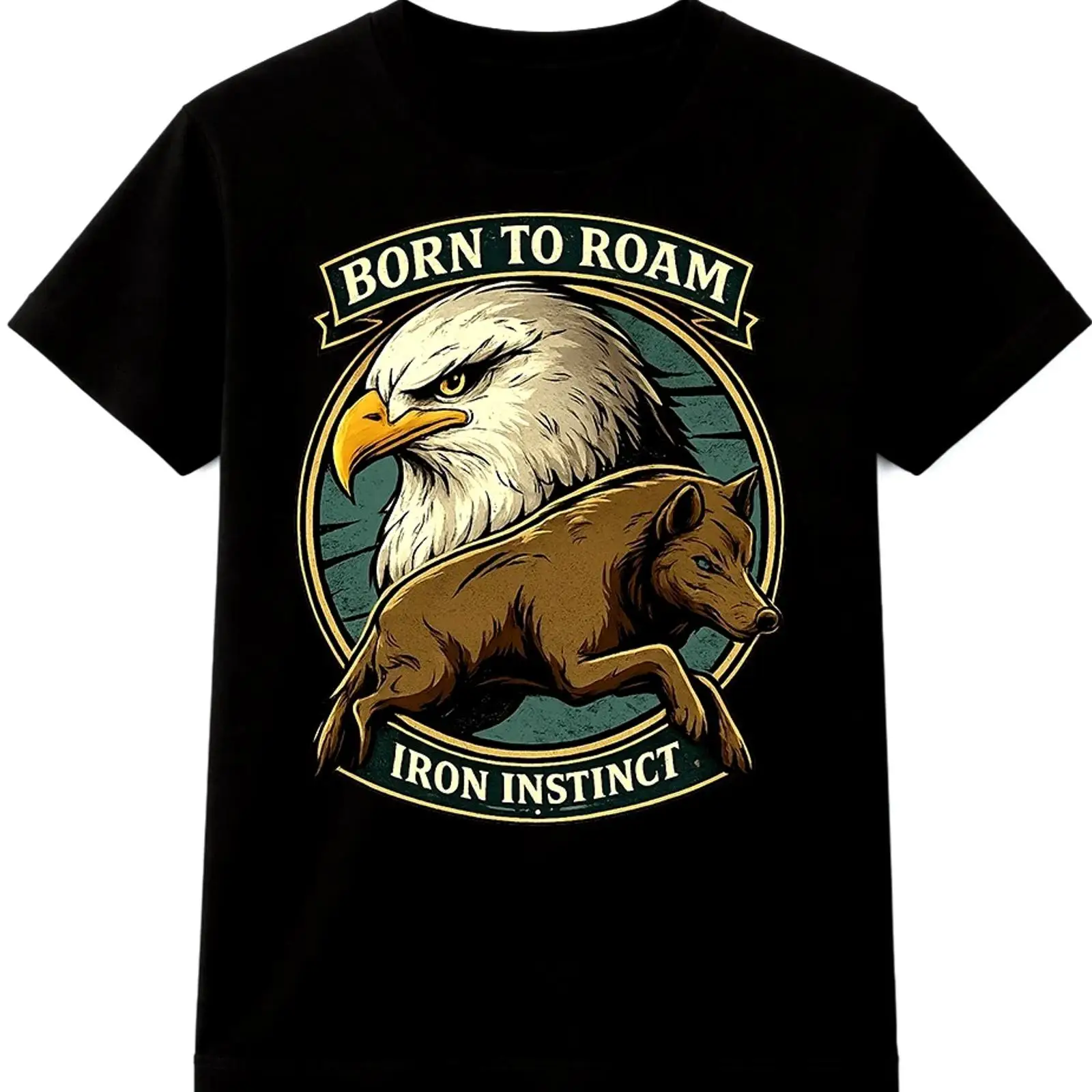 Eagle Wild Boar T-shirt Born t - Wildman Hunting & Outdoor Robertson Photos recensie en prijs