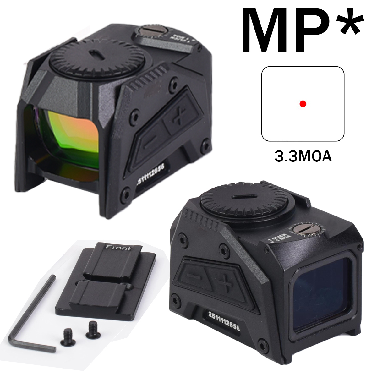Tactische MP* Red Dot Sight 1X - Outdoor Hunting Lab recensie en prijs