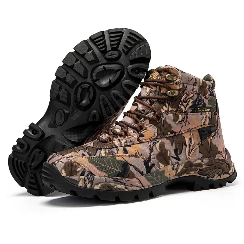 Hoge camouflage jachtlaarzen v - Hunting Outdoor Wear recensie en prijs