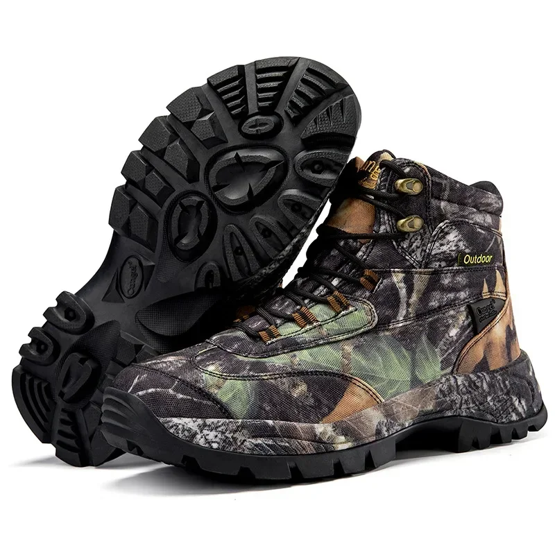 Hoge camouflage jachtlaarzen v - Hunting Outdoor Wear recensie en prijs