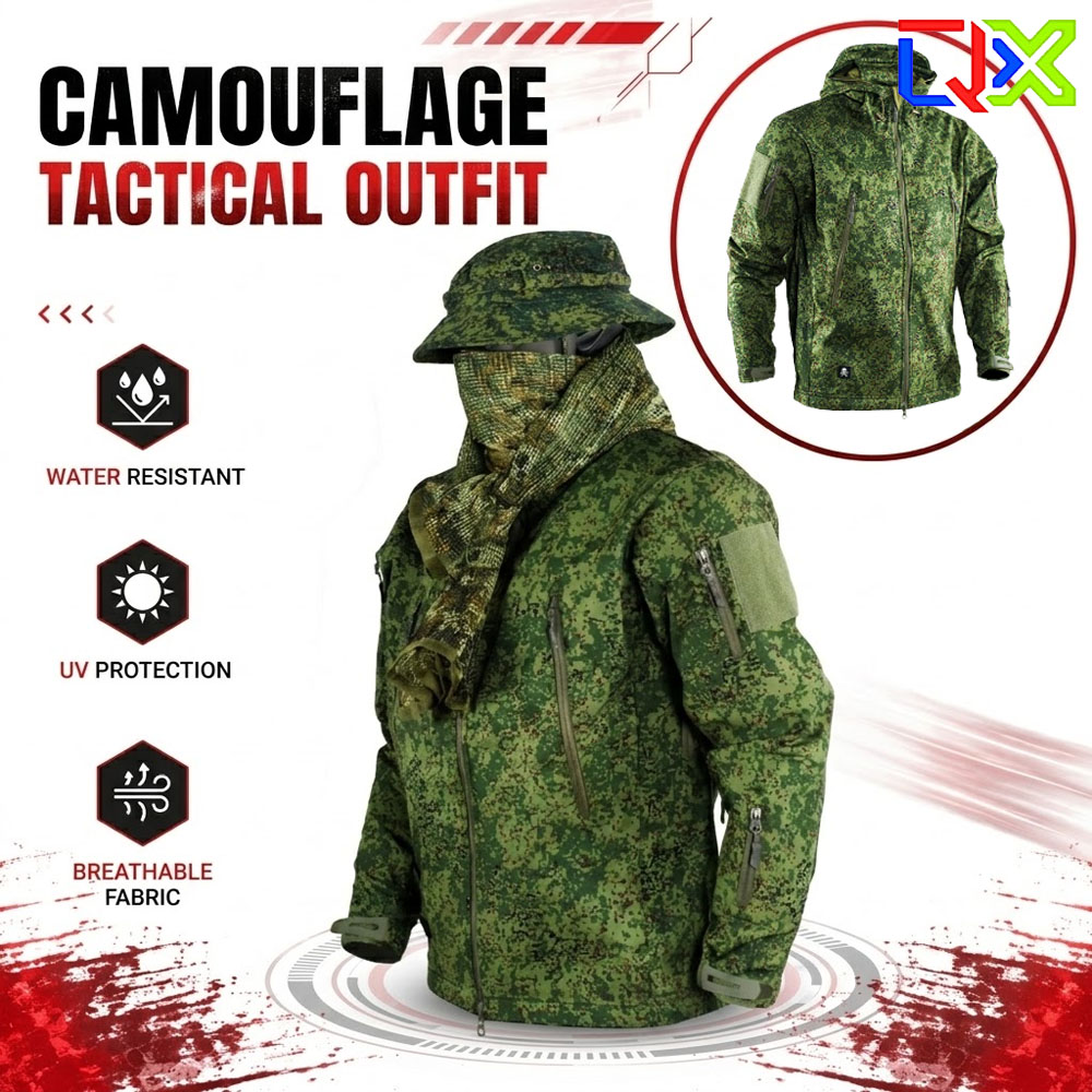 QX EMR Digital Flora Camo Tact - Hunting Outdoor Jacket recensie en prijs