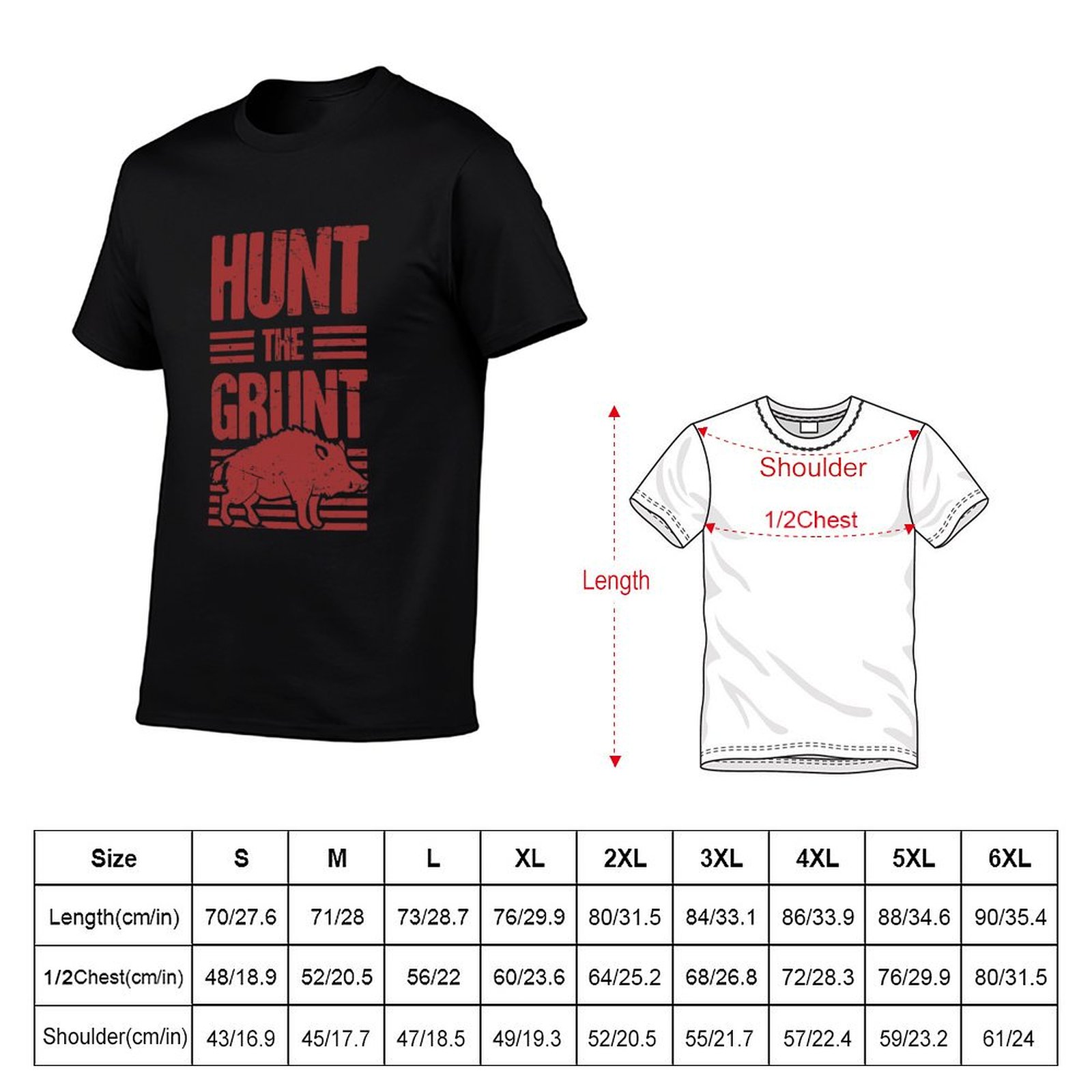 Wild zwijn jagen - Grunt T-shi - Wildman Hunting & Outdoor Robertson Photos recensie en prijs