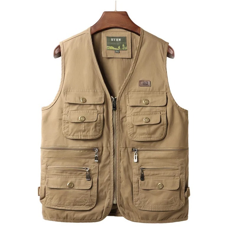 Herenvest met meerdere zakken, - Safari Outdoor Hunting Jackets recensie en prijs