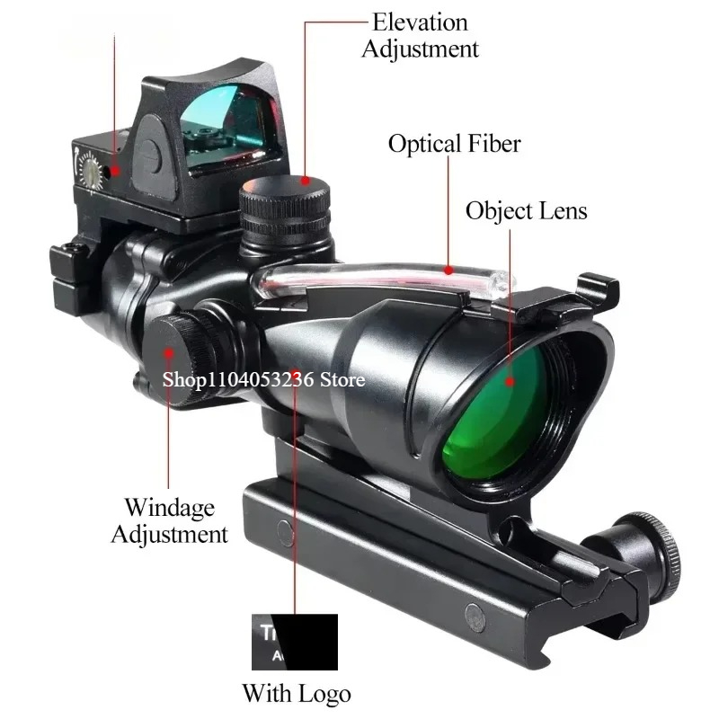 4X32 Richtkijker met Rood Punt - Outdoor Hunting Lab recensie en prijs