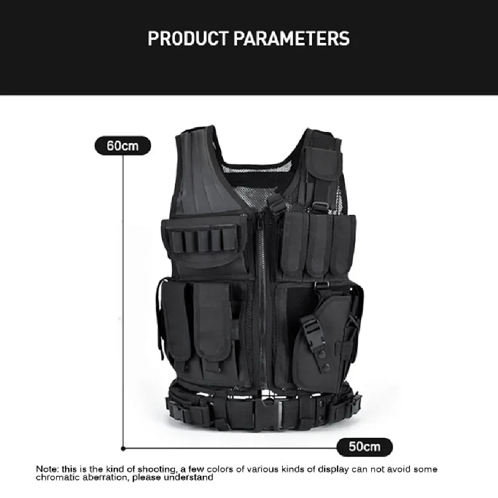Verstelbare Molle Tactische Ve - Hunting Outdoor Jacket recensie en prijs
