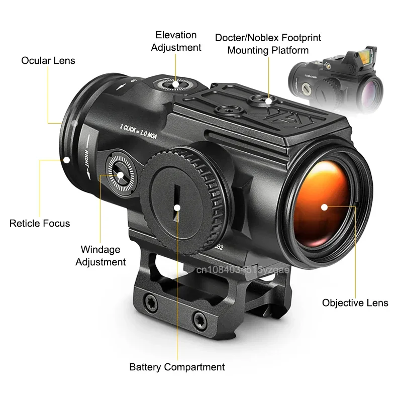 Tactische GEN II 5X Prisma Ric - Outdoor Hunting Lab recensie en prijs